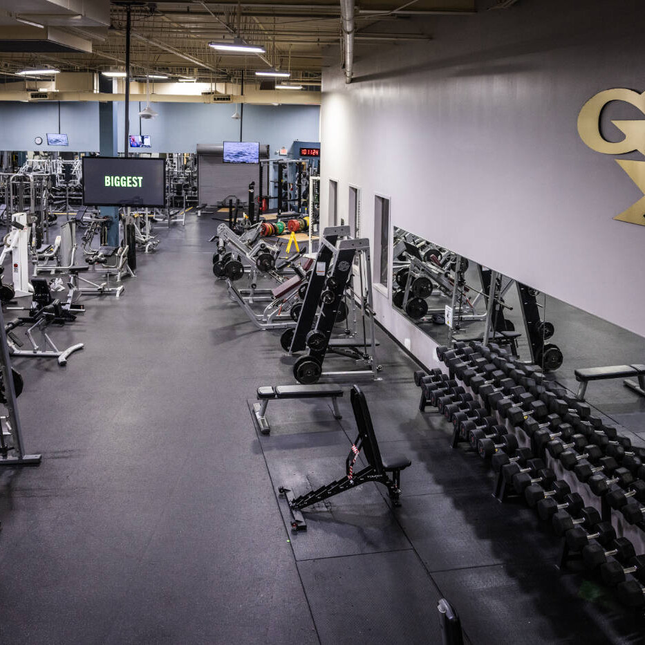 Gold's Gym Lake Ridge Free Weights Top